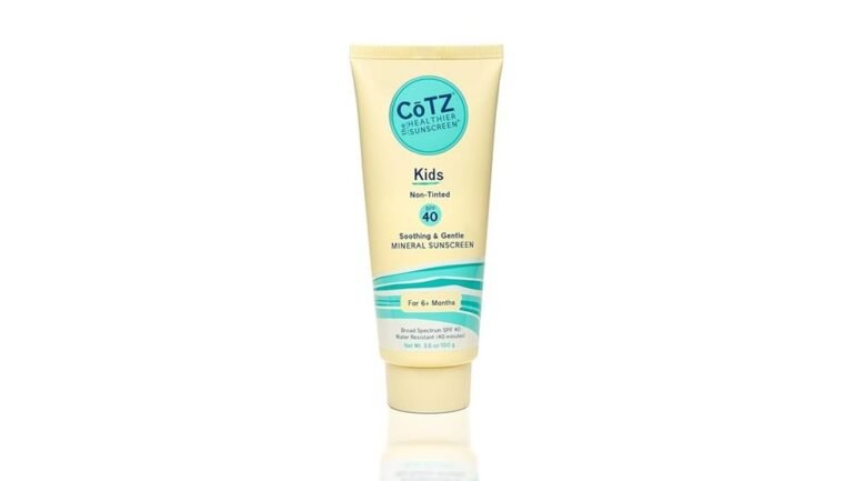 gentle mineral protection for kids