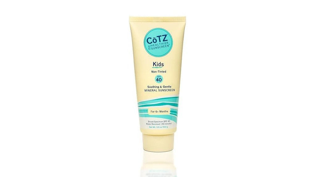 gentle mineral protection for kids