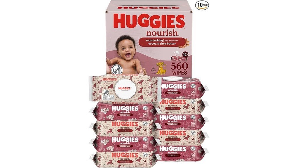 gentle scented baby wipes