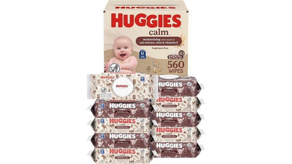 gentle soothing baby wipes