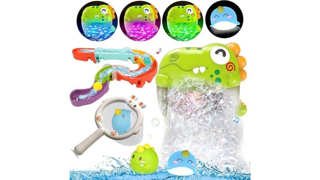 glow in the dark bath fun