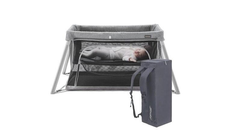 gromast portable travel crib