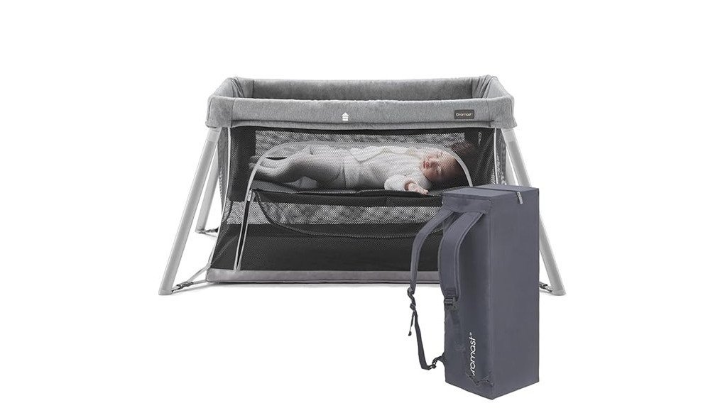 gromast portable travel crib
