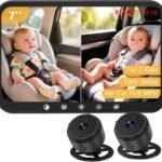 high definition dual baby camera