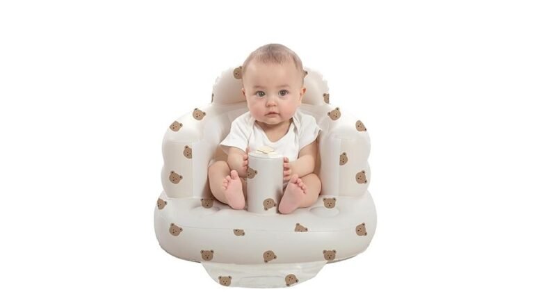 inflatable baby seat review