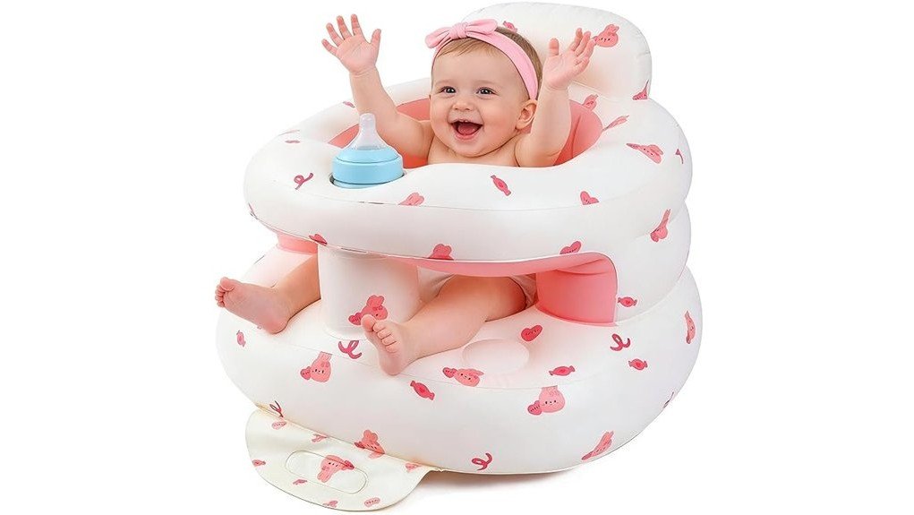 inflatable baby seat review