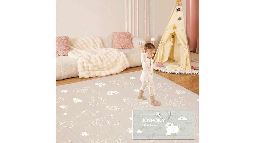 joyful infant playtime experience