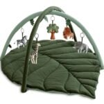 leaf shaped baby play gym