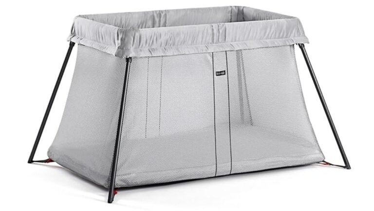 lightweight portable baby crib
