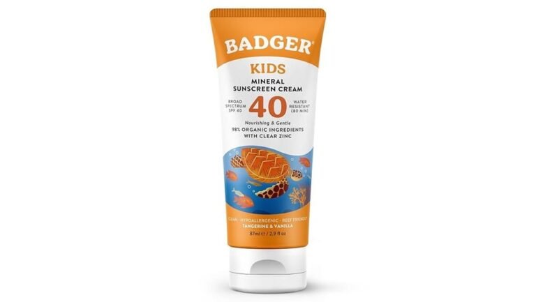 natural effective kid friendly sunscreen