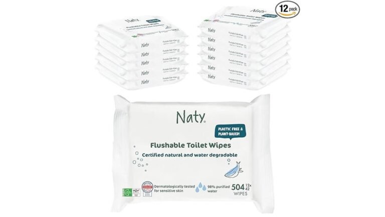 naty flushable wipes review