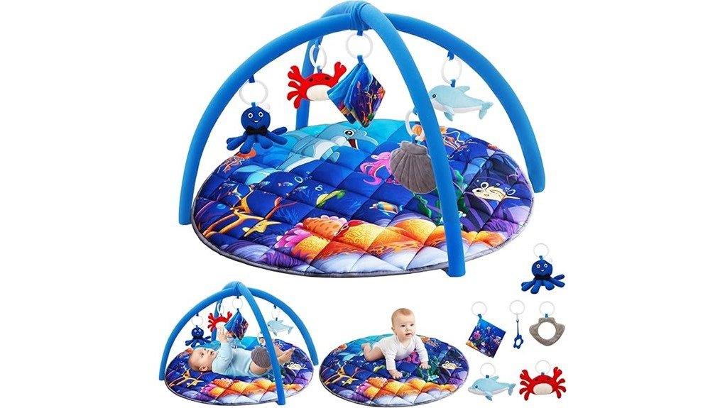 ocean themed baby playmat review