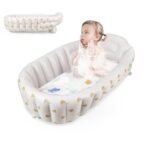 pandaear inflatable baby bathtub