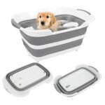 portable dog bathing solution