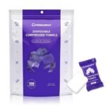 quality compressed cotton towels