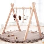 razee wooden baby gym