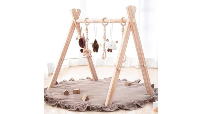 razee wooden baby gym