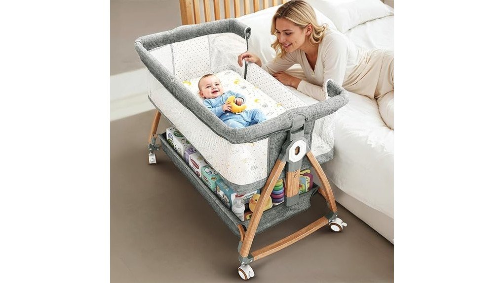 safe co sleeping bassinet option