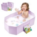 safe portable baby bathtub