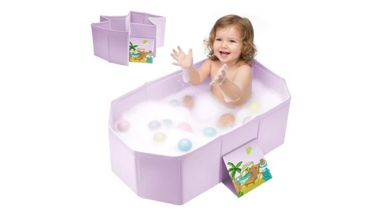safe portable baby bathtub