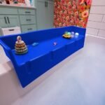 splash proof bath time solution