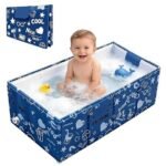 sturdy travel friendly baby bath