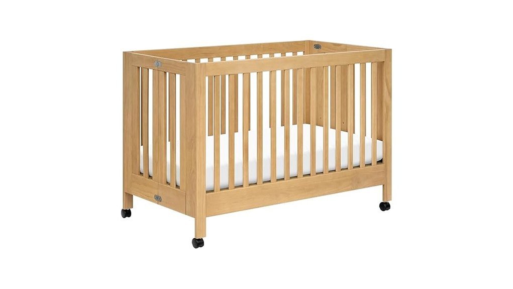 stylish portable baby crib