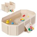 toddler friendly bathing experience