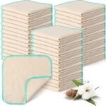 unbleached flannel wipes review