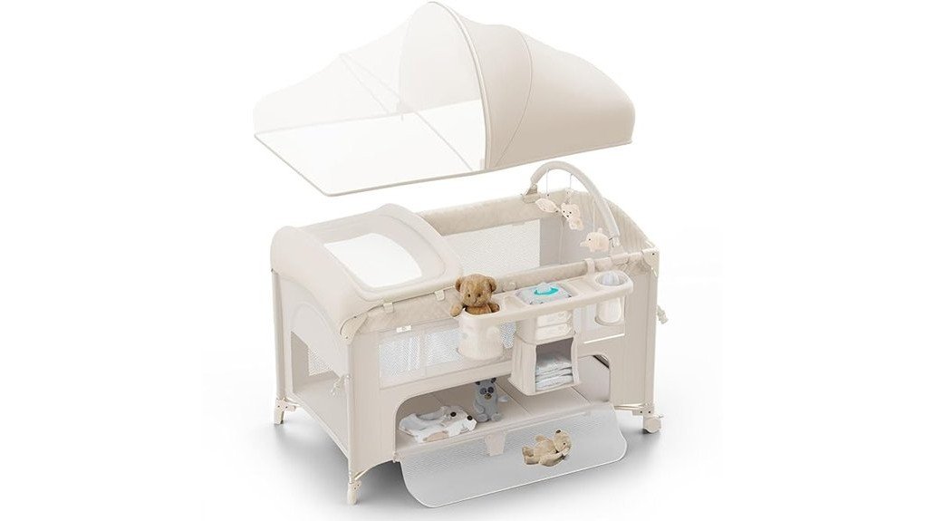 versatile baby bassinet features