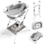 versatile collapsible baby bathtub