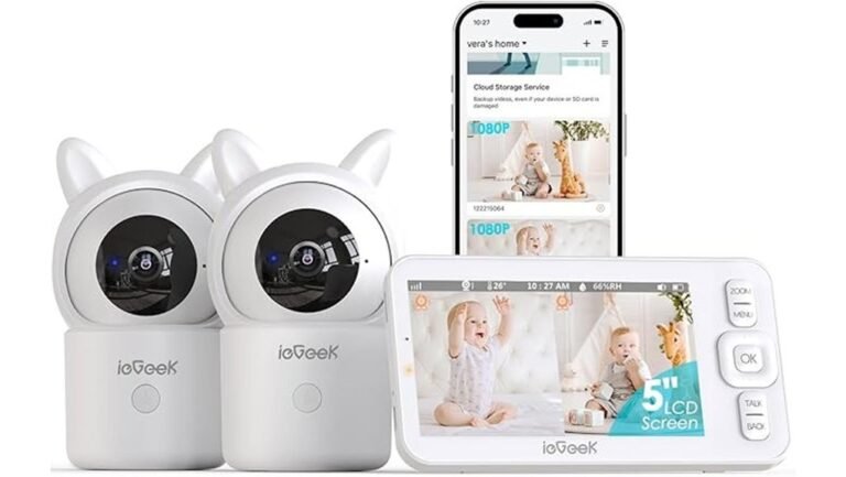 versatile dual camera baby monitor
