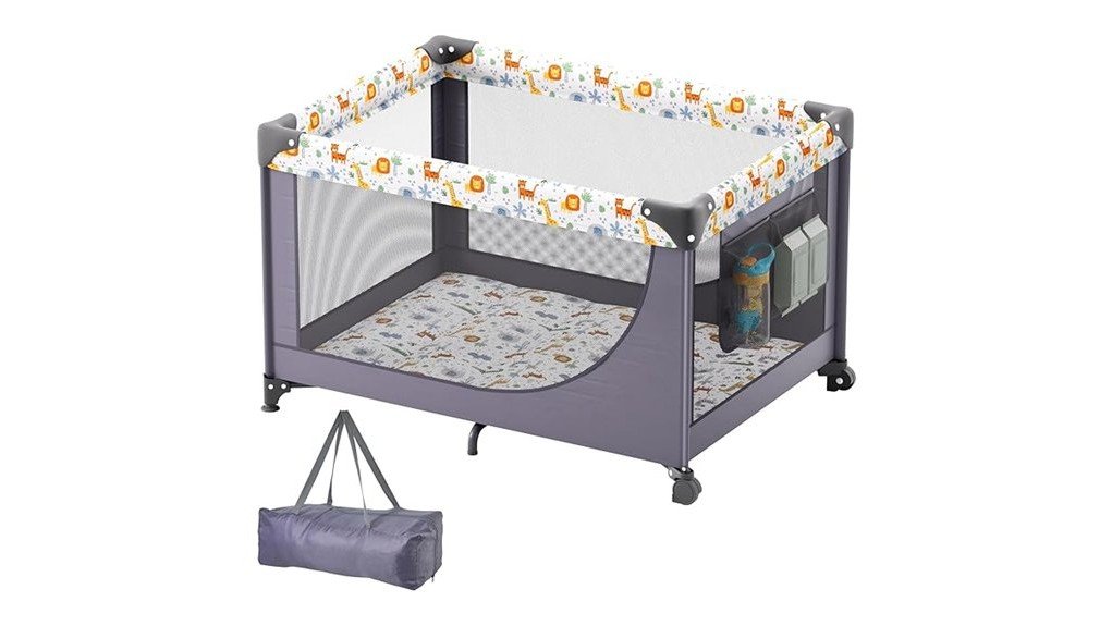 versatile portable baby crib