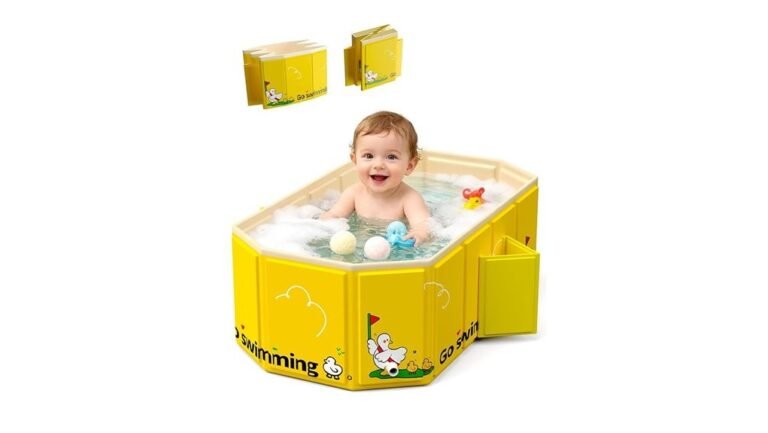 versatile space saving baby bathtub