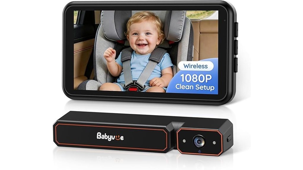 wireless baby car monitoring