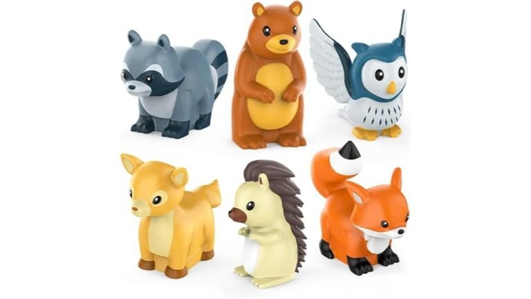 woodland animals bath fun